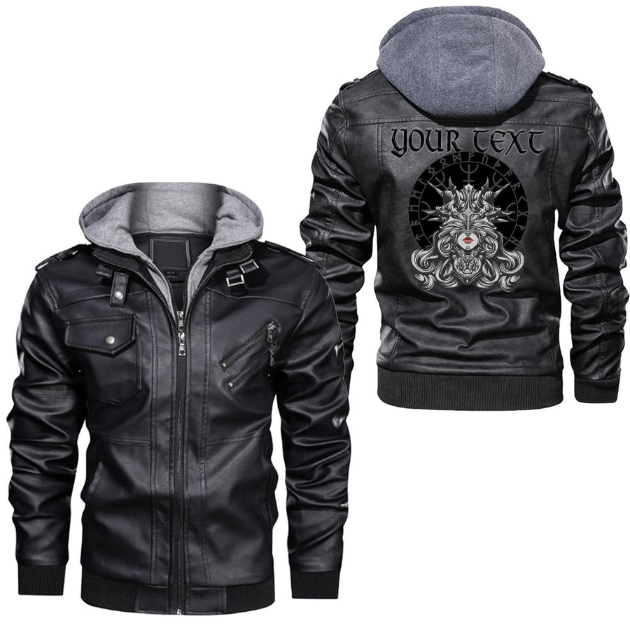 Ligerking - Valkyries Beauty Leather Jacket A95