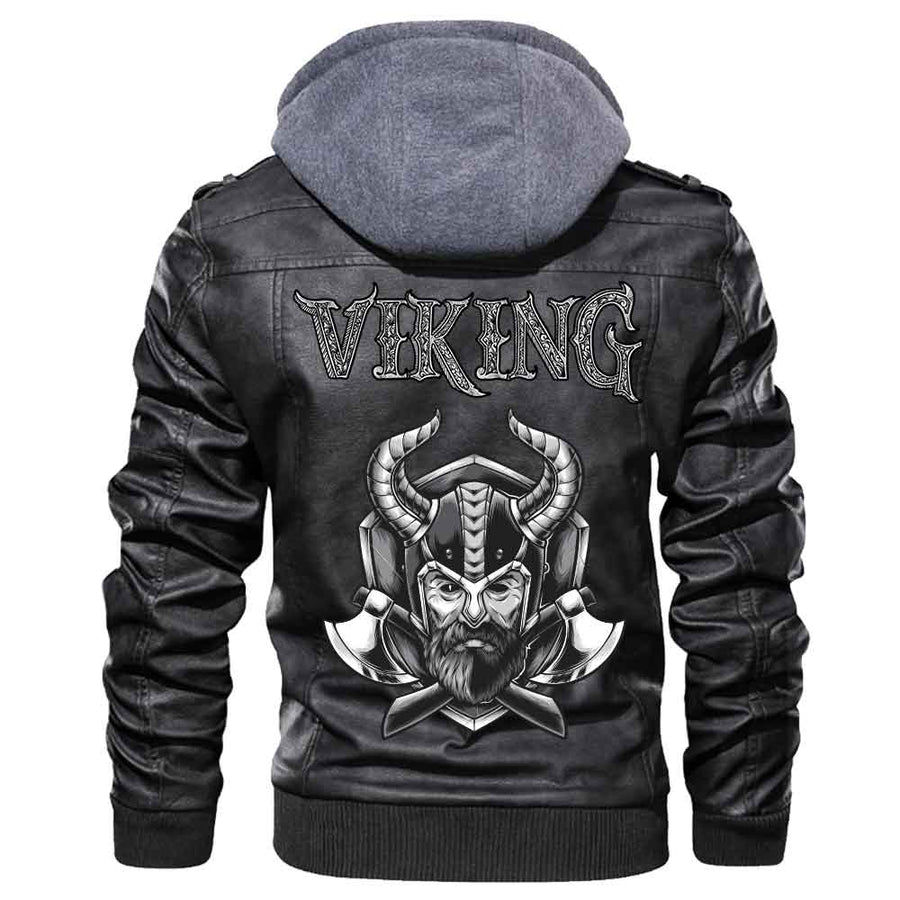 Ligerking - Viking MC Sweden Leather Jacket A35