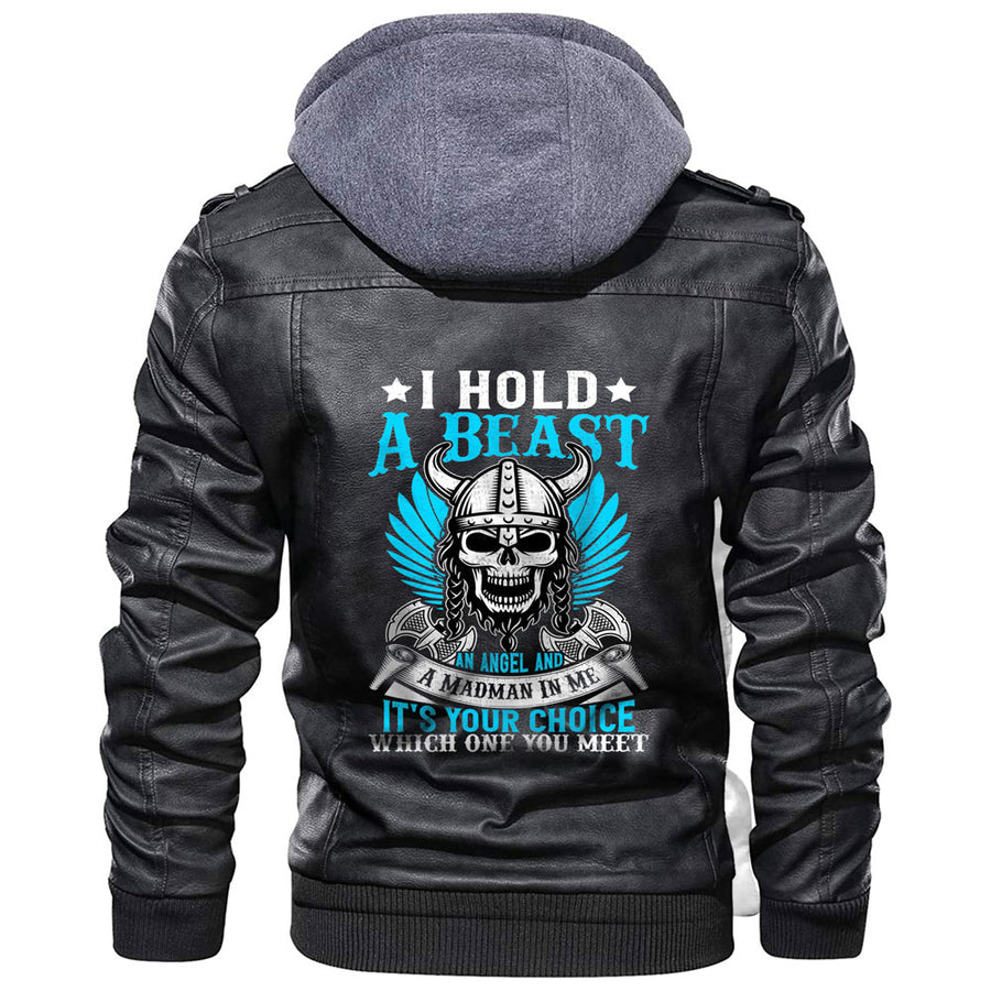 Ligerking Jacket - Viking Valkyrie Leather Jacket A31