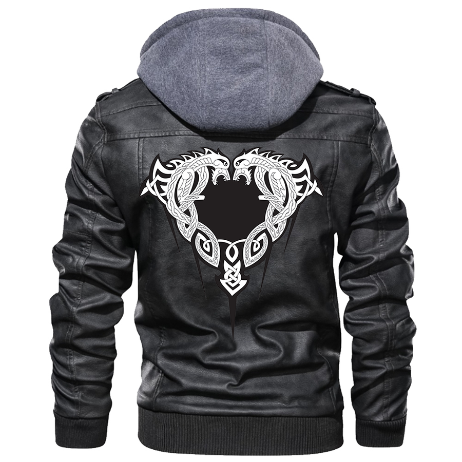Ligerking - Wing Leather Jacket A35