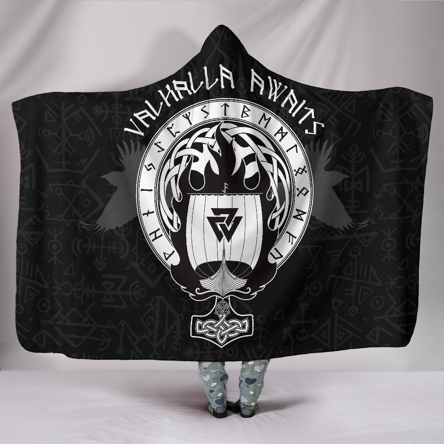 Ligerking Hooded Blanket Thor's Hammer - Mjollnir A7