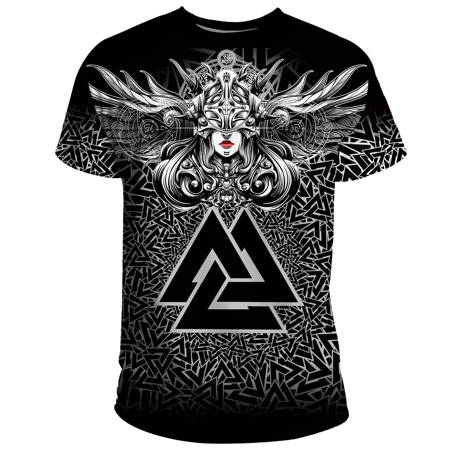 Ligerking Valkyrie T-Shirt - Valknut Pattern A21